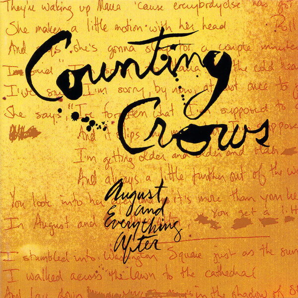 counting crows august and everything after album cover