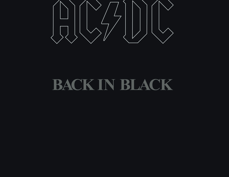 AC/DC - Back in Black album cover
